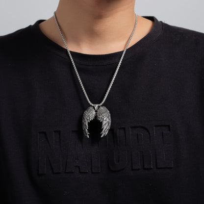 Nordic Feathered Wings Necklace