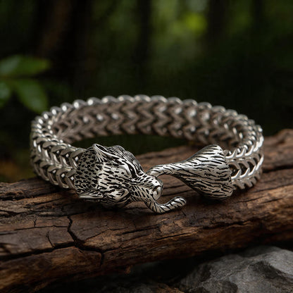Norse Viking Amulet Odin's Wolf Bracelet