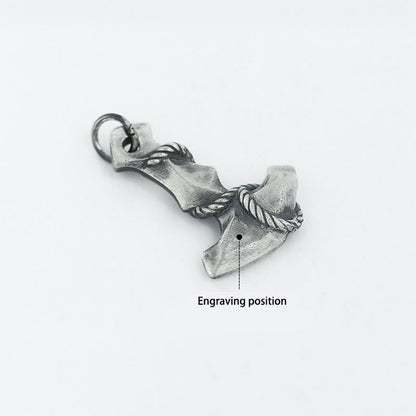 Handcrafted 999 Silver Anchor Necklace