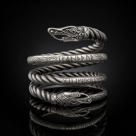 Draupnir Coil Arm Ring Cuff (Ring of Odin)