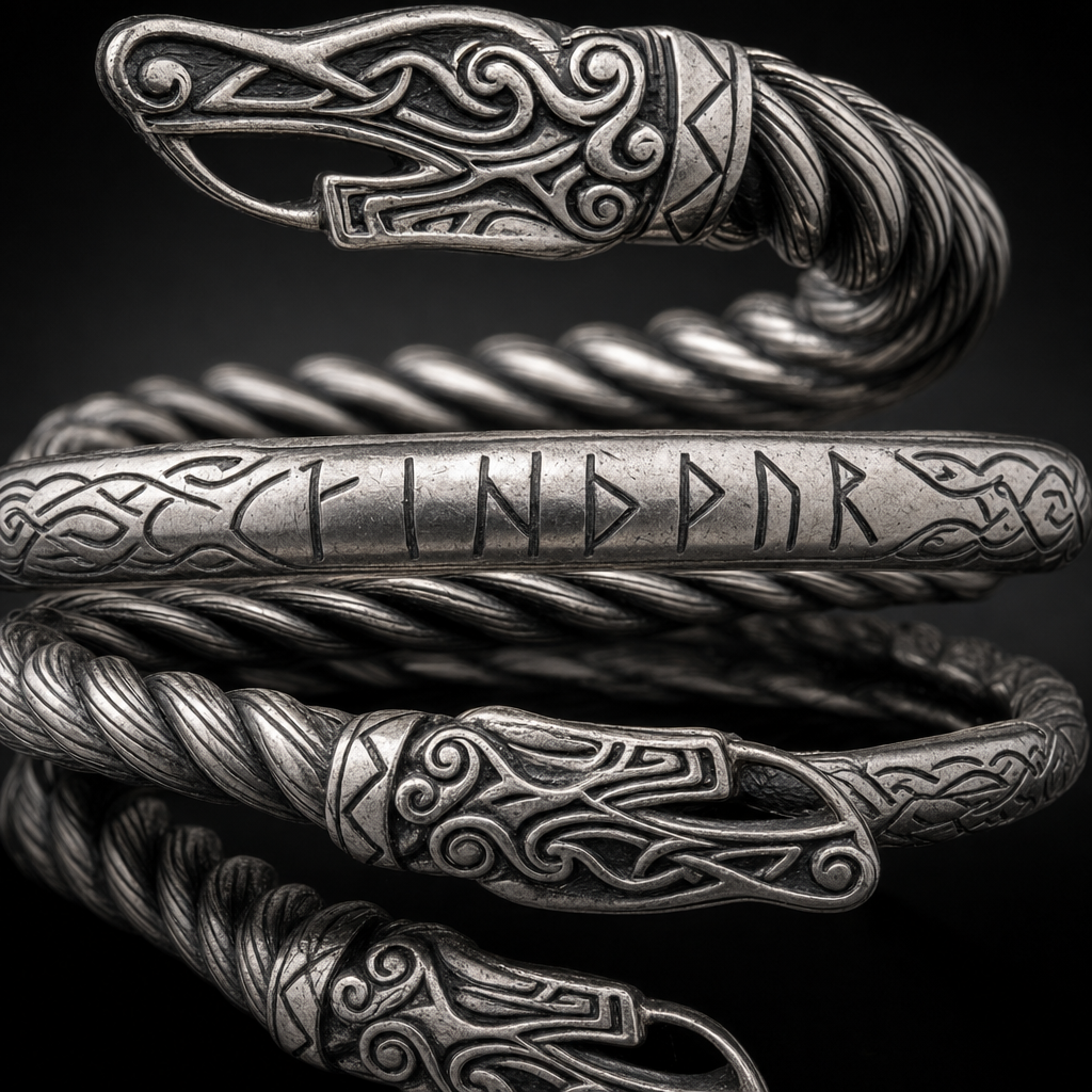 Draupnir Coil Arm Ring Cuff (Ring of Odin)