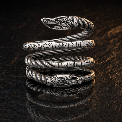 Draupnir Coil Arm Ring Cuff (Ring of Odin)