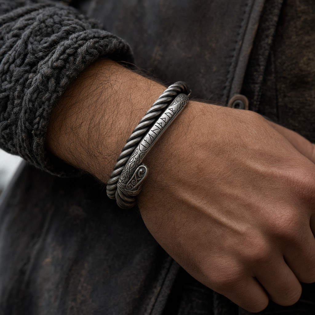 Draupnir Coil Arm Ring Cuff (Ring of Odin)