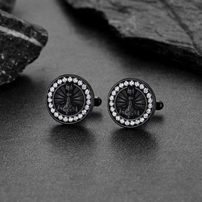 Viking Thor's Hammer Cufflinks for Men