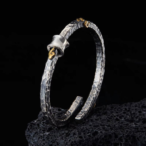 Vintage Hammered Texture Bracelet